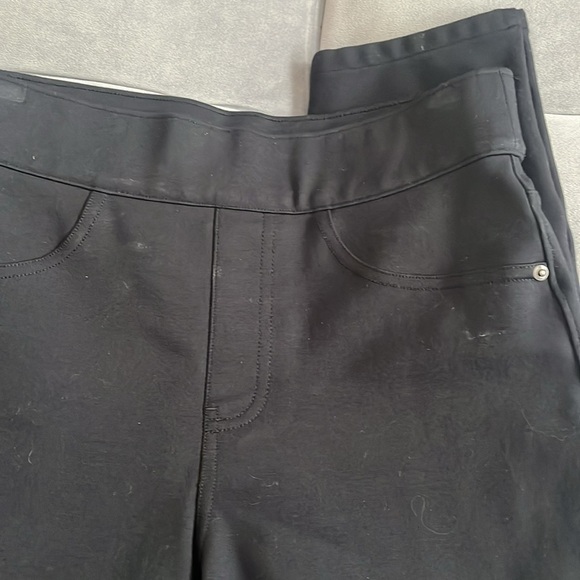 “Spanx- Jeggings Black Womens Size Small” - Picture 8 of 9